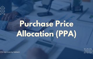 Purchase Price Allocation (PPA) 12 Valtech PPA Purchase Price Allocation Services
