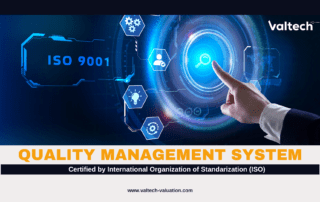 Valtech Valuation Received ISO 9001 Certification for Its Quality Management System in Valuation Advisory 22 ISO 9001 1