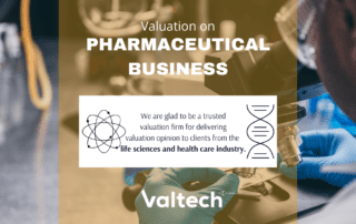 Valtech Valuation Completes Valuation on Pharmaceutical Business 19 Pharmaceutial Business