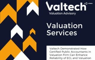Valtech Demonstrated How Certified Public Accountants in Valuation Firm Can Enhance Reliability of ECL and Valuation 12 Valtech Demonstrated How Certified Public Accountants in Valuation Firm Can Enhance Reliability of ECL and Valuation