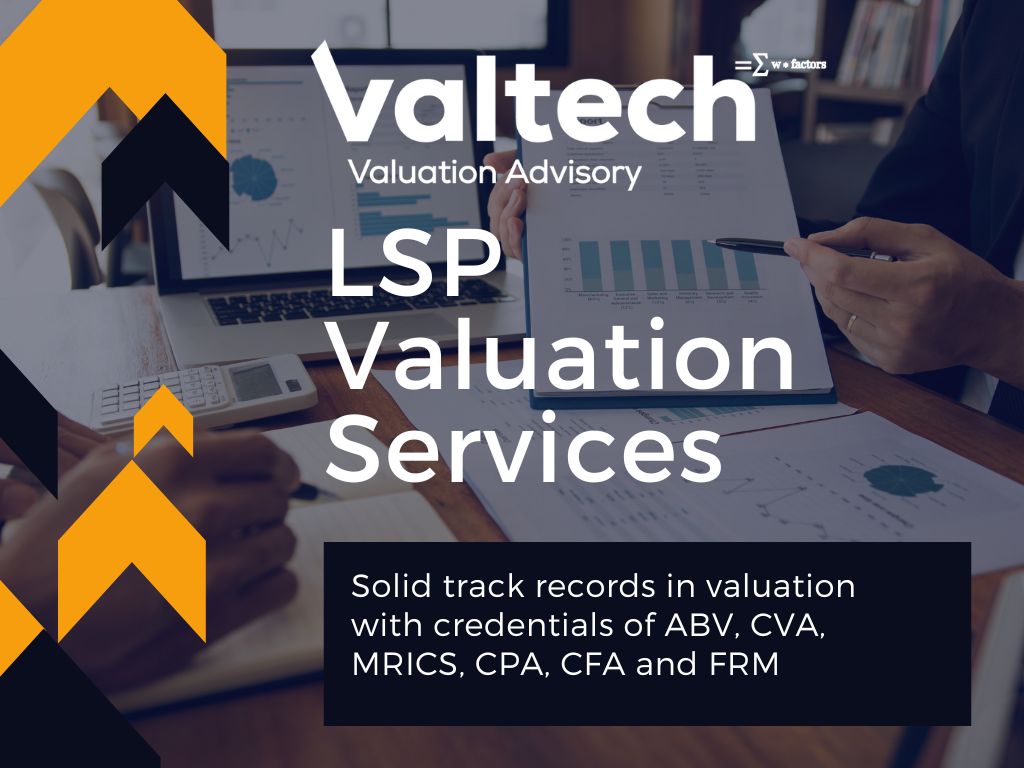 Valtech Valuation provides LSP valuation under new legislation