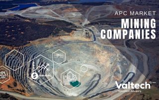 Valtech Valuation Now Provides Enhanced Valuation Support to Mining Companies in APAC Market 9 Mining Companies