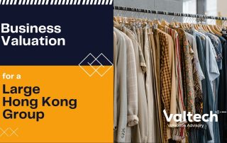 Valtech Valuation Completes Valuation on a Hong Kong Company Group 5 business valuation for Company Group