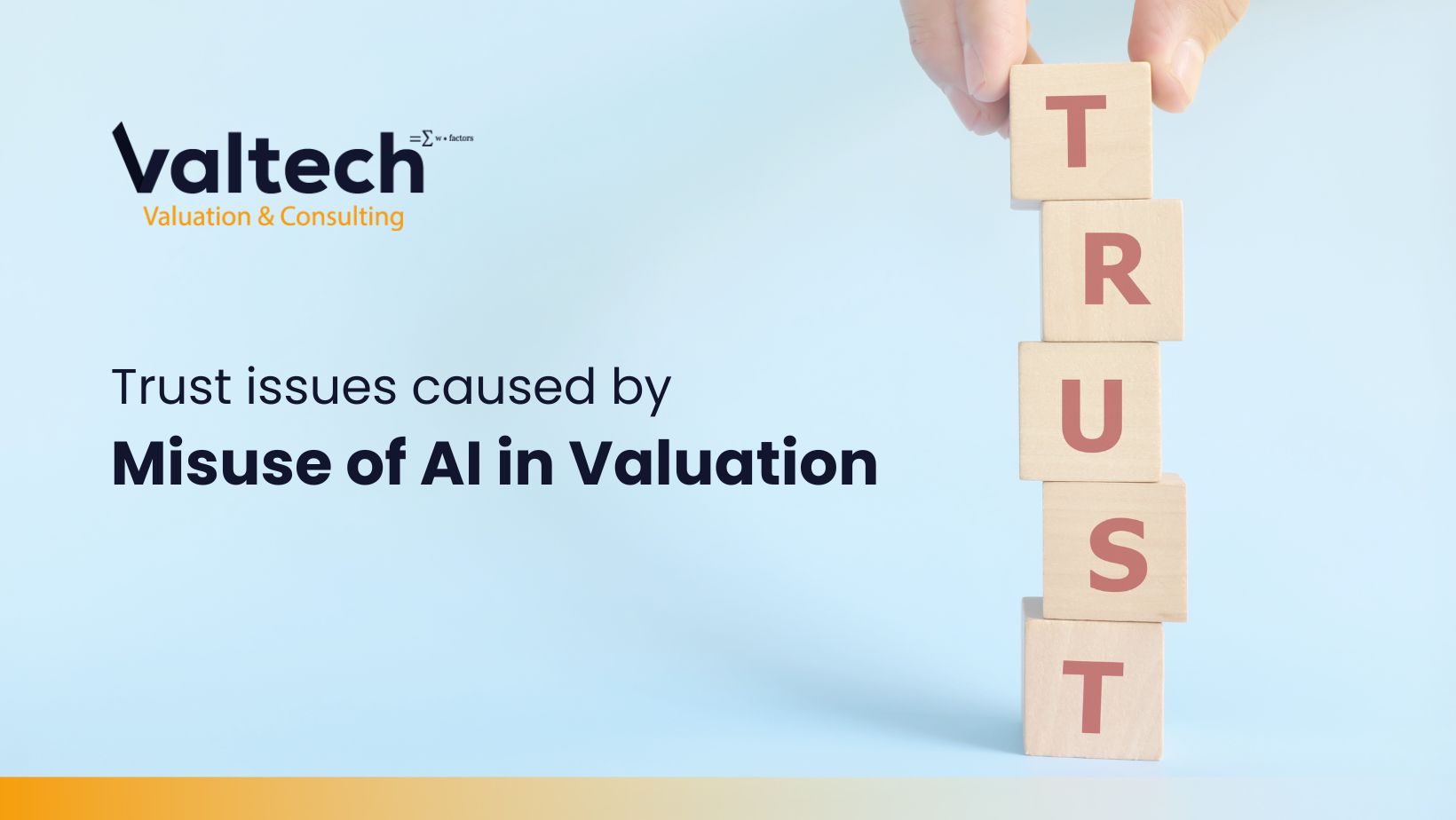 Misuse of AI in Valuation leads trust isssue