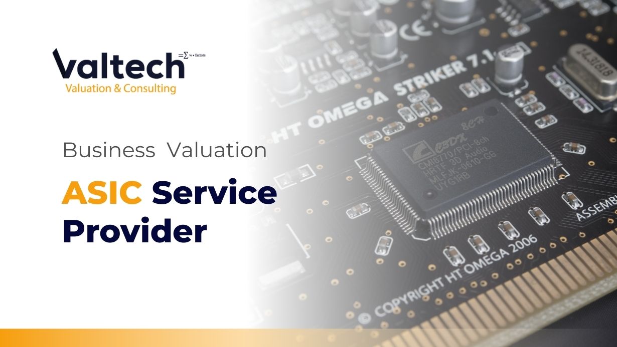ASIC service provider valuation
