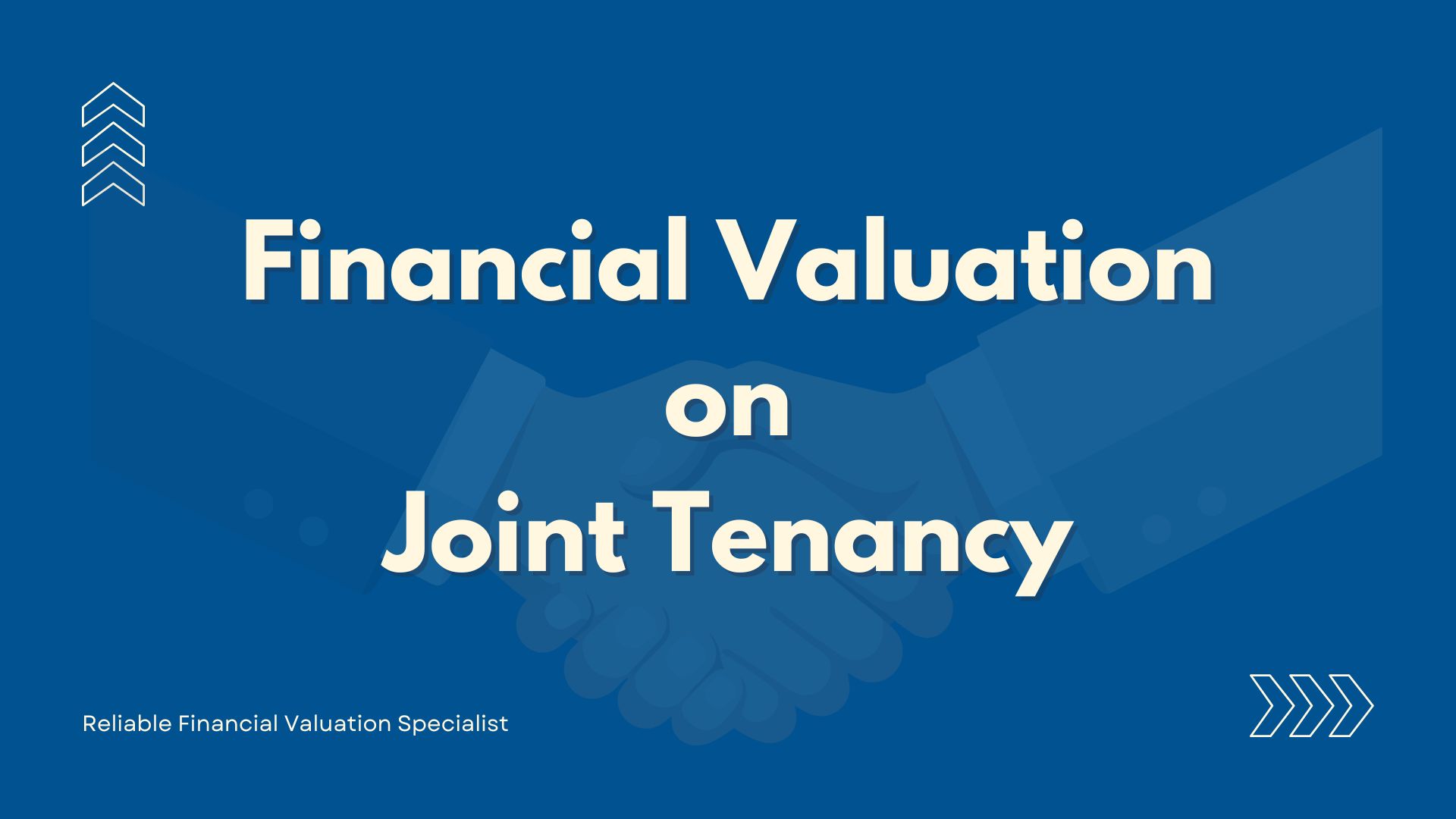 Economic Value of Joint Tenancy Interests: A Specialized Valuation Approach 2 Valtech Valuation Services Financial Valuation
